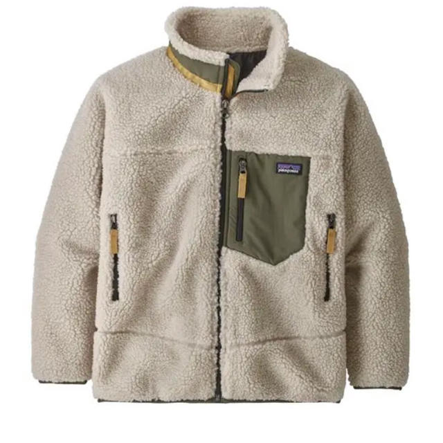 ジャケット/アウター新品 パタゴニア レトロx キッズ オリーブ patagonia フリース