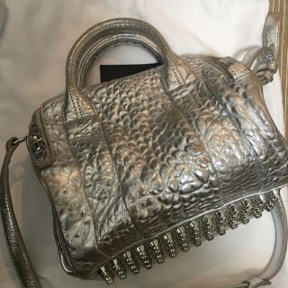 アレキサンダーワン(Alexander Wang)のアレキサンダーワン　シルバー　バッグ　美品(ショルダーバッグ)