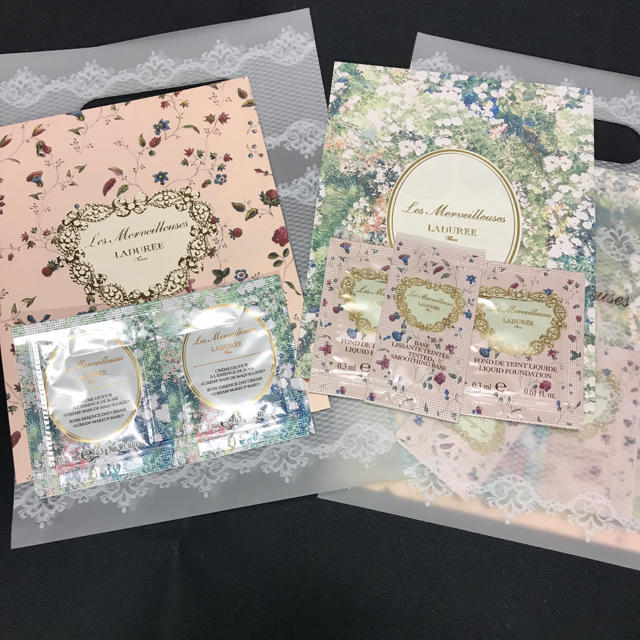 LADUREE(ラデュレ)のレ・メルヴェイユーズ ラドュレ　サンプル コスメ/美容のキット/セット(サンプル/トライアルキット)の商品写真