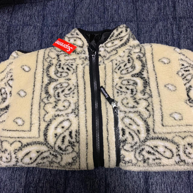 Supreme Reversible Bandana Fleece Jacket