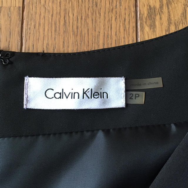 Calvin Klein(カルバンクライン)のお値下げ calvin kleinブラックフォーマルワンピ レディースのワンピース(ひざ丈ワンピース)の商品写真