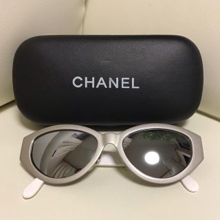 シャネル(CHANEL)の激レア　お洒落♡ミラーレンズ　バイカラー　CHANEL シャネル サングラス(サングラス/メガネ)