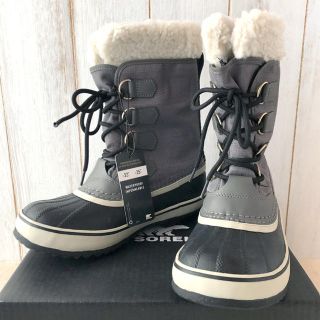 ソレル(SOREL)の★新品正規品★ソレル ウインターカーニバル スノーブーツ グレー 23.5cm(ブーツ)