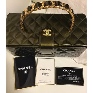 シャネル(CHANEL)の超激レア！！　ビンテージ　シャネル　バニティバッグ　未使用品(その他)