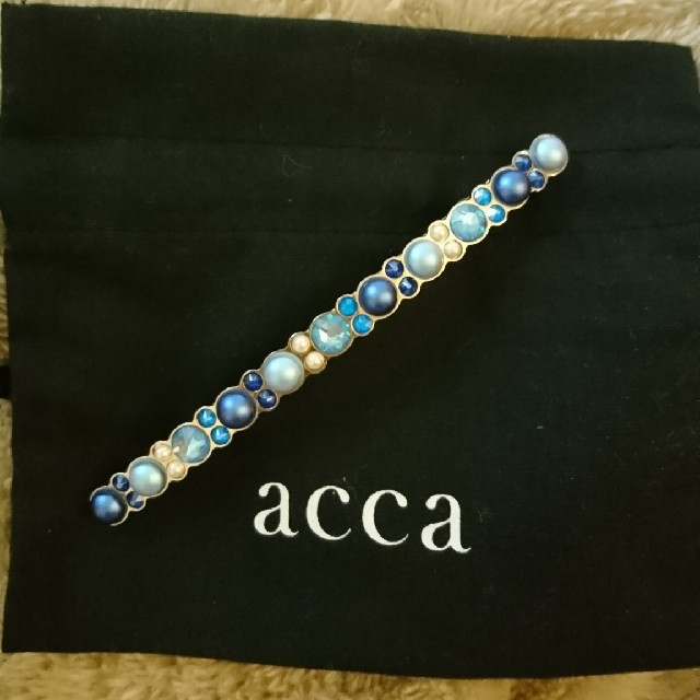 acca - 新品 アッカ ACCA ロングバレッタ ブルーの通販 by happy's shop｜アッカならラクマ