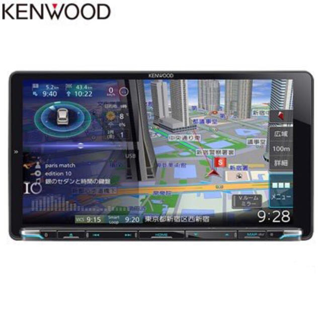 値下げしました¥ KENWOOD 彩速ナビ MDV-M906HDL