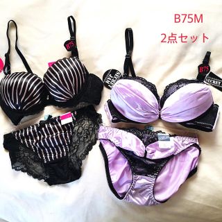 未使用新品！ブラ&ショーツ セクシー系2点セット(ブラ&ショーツセット)