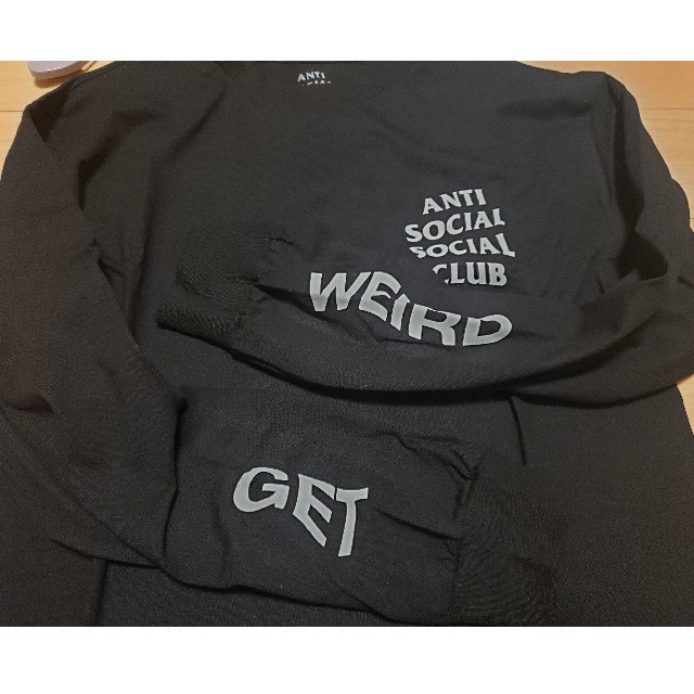 ANTI(アンチ)のGT様専用！ASSC GET WEIRD L/S Tee Black メンズのトップス(Tシャツ/カットソー(七分/長袖))の商品写真