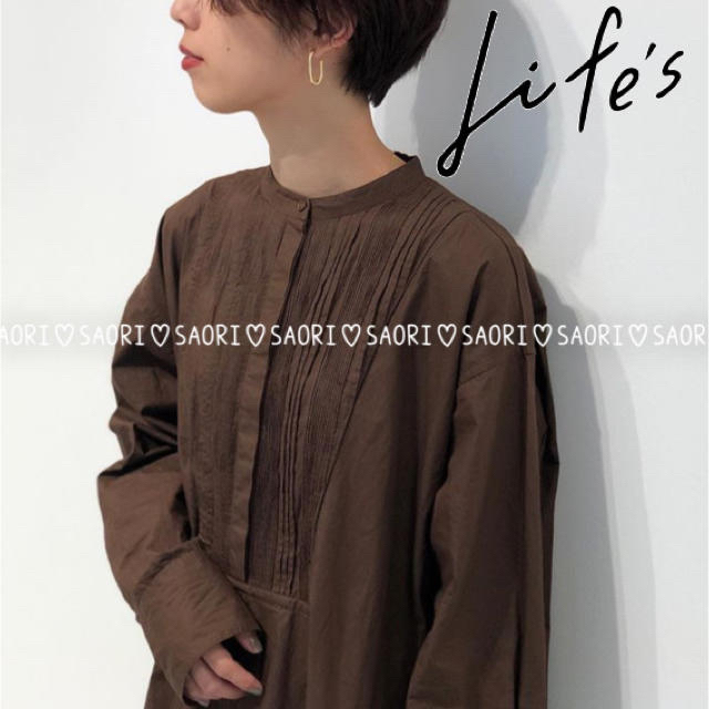 TODAYFUL(トゥデイフル)のTODAYFUL【美品】Pintuck Shirts Dress★ungrid レディースのワンピース(ロングワンピース/マキシワンピース)の商品写真