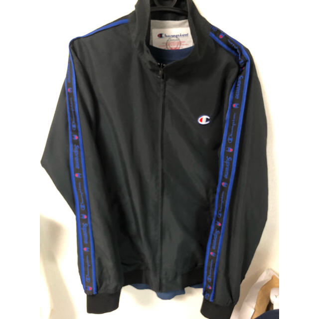 (S)Supreme/Champion Warm-Up Jacket