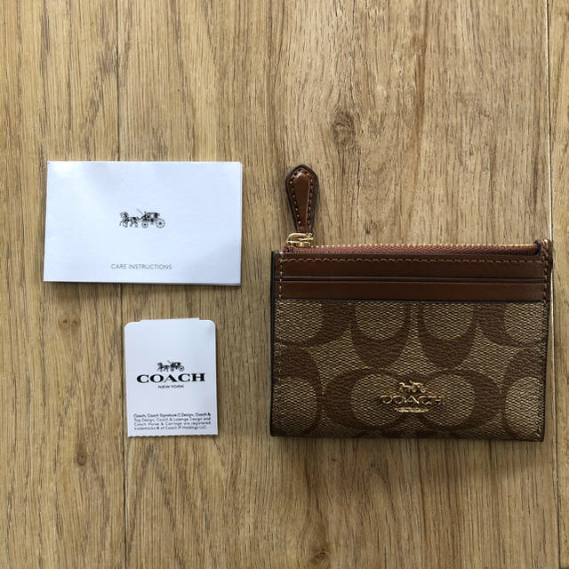 COACH(コーチ)の【coach★新品】2点セット　カードケース/IDケース レディースのファッション小物(名刺入れ/定期入れ)の商品写真