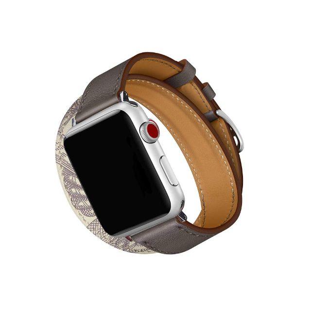 Apple Watchバンド★アップルウォッチ★38/40mm /42/44mm メンズの時計(レザーベルト)の商品写真