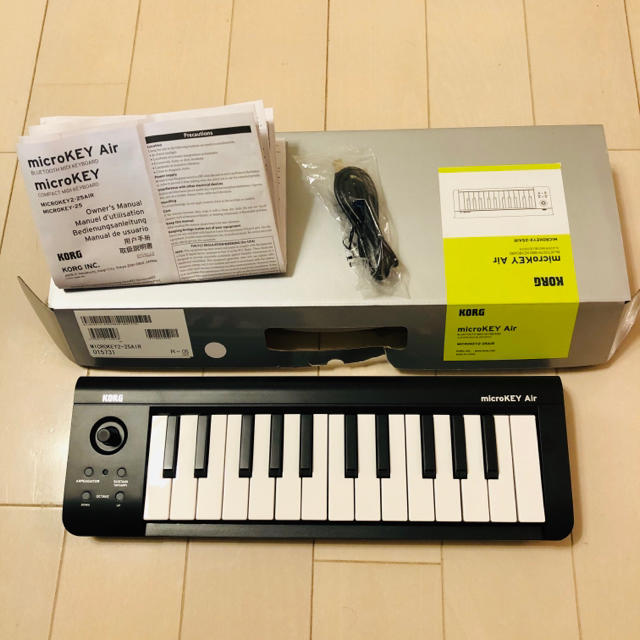 KORG(コルグ)のKORG microKEY2-25Air 楽器のDTM/DAW(MIDIコントローラー)の商品写真