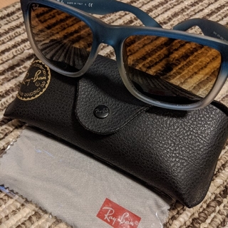 レイバン(Ray-Ban)の【Ray-Ban】レイバン サングラスRB4165 853/5D ブルー(サングラス/メガネ)