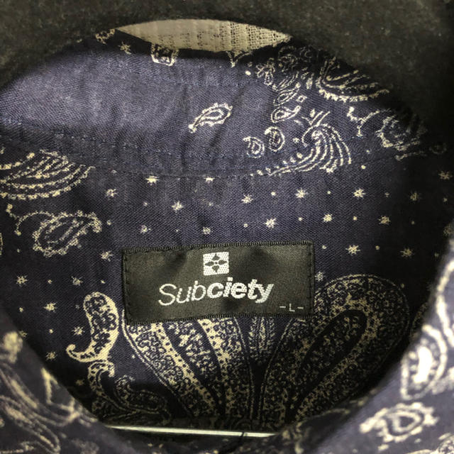 Subciety(サブサエティ)のSubciety　長袖シャツ　値下げ！ メンズのトップス(シャツ)の商品写真