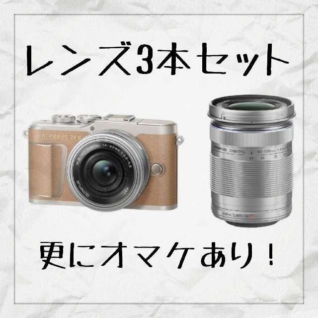 使い勝手の良い PEN OLYMPUS (オマケ付) - OLYMPUS E-PL9 EZダブル