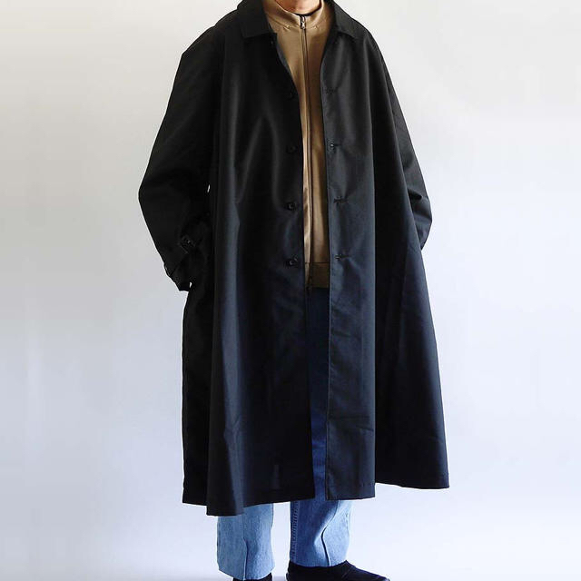 COMOLI(コモリ)のOUTIL ウティ MANTEAU UZES ステンカラーコート 3 メンズのジャケット/アウター(ステンカラーコート)の商品写真