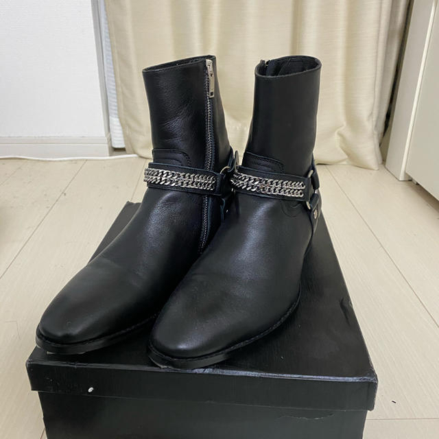 Saint Laurent(サンローラン)の Saint Laurent リングブーツ メンズの靴/シューズ(ブーツ)の商品写真