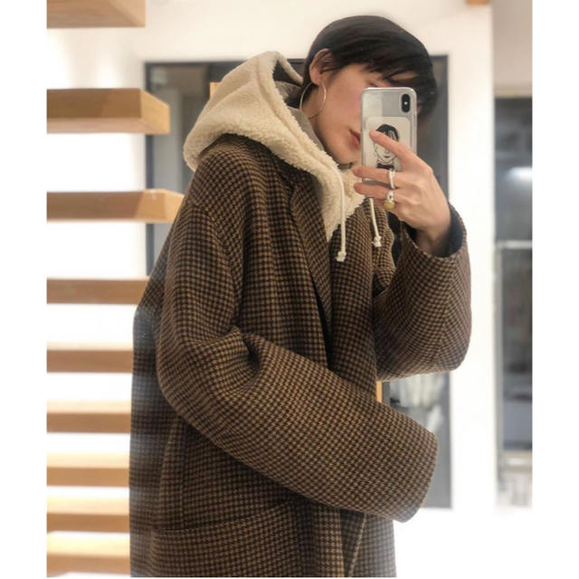 レディースTODAYFUL Over Check Coat