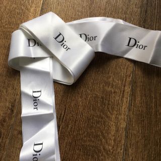 クリスチャンディオール(Christian Dior)のクリスチャンディオールのリボン(生地/糸)