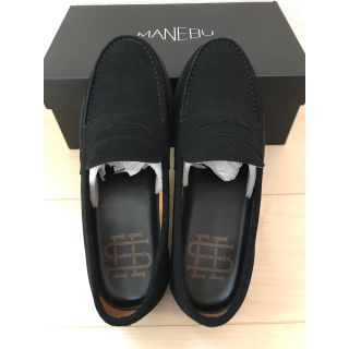 新品 レア SEESEE × MANEBU / VOVO SUEDE / 42(スリッポン/モカシン)