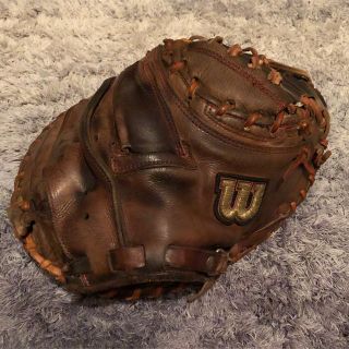 ウィルソン(wilson)の即戦力 ウィルソン 硬式用 キャッチャーミット(グローブ)