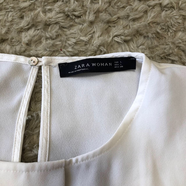 ZARA(ザラ)の【美品】大草直子さん着用  ZARA ブラウス レディースのトップス(シャツ/ブラウス(半袖/袖なし))の商品写真