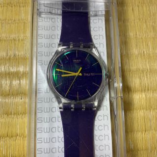 スウォッチ(swatch)の値下げ中、美品！swatch スウォッチ　パープル(腕時計(アナログ))