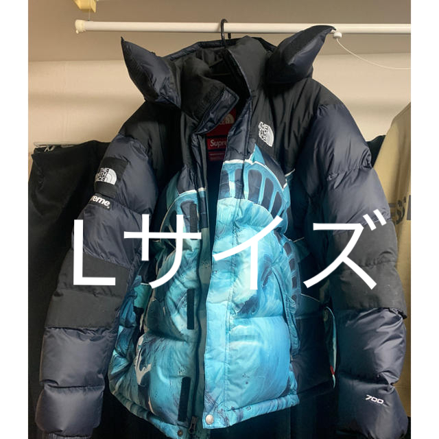 supreme x the north faceバルトロダウンジャケット　L