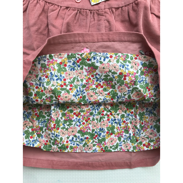 Boden(ボーデン)の【完売品　新品】  ミニボーデン コーデュロイワンピース キッズ/ベビー/マタニティのキッズ服女の子用(90cm~)(ワンピース)の商品写真