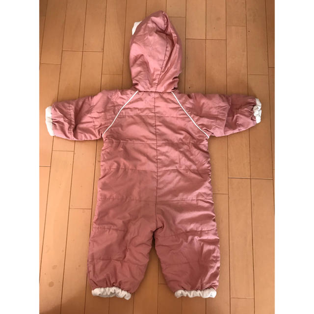 ロンパース 80㎝ ピンク 西松屋 キッズ/ベビー/マタニティのベビー服(~85cm)(ロンパース)の商品写真