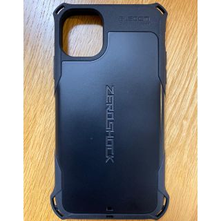 エレコム(ELECOM)のELECOM iPhone 11 ZEROSHOCK スタンダード ブラック(iPhoneケース)