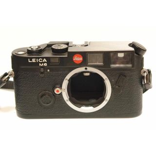 ライカ(LEICA)のライカ　Leica M6 ブラック　ボディ　今だけ(フィルムカメラ)