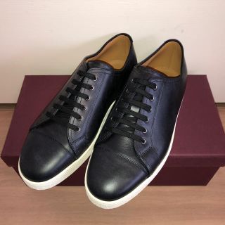 ジョンロブ(JOHN LOBB)の【新品】JOHN LOBB Levah スニーカー ブラック UK8(スニーカー)