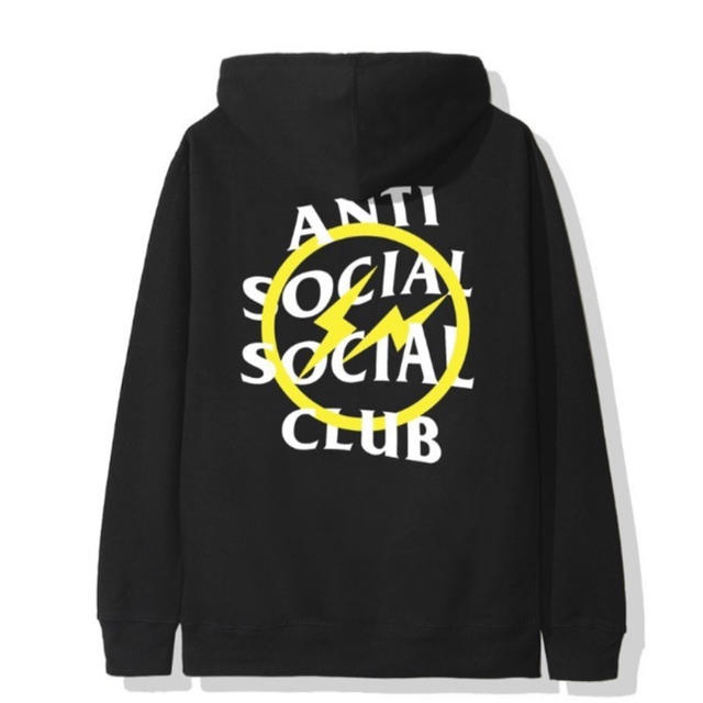 ASSC× Fragment Yellow Bolt Hoodie