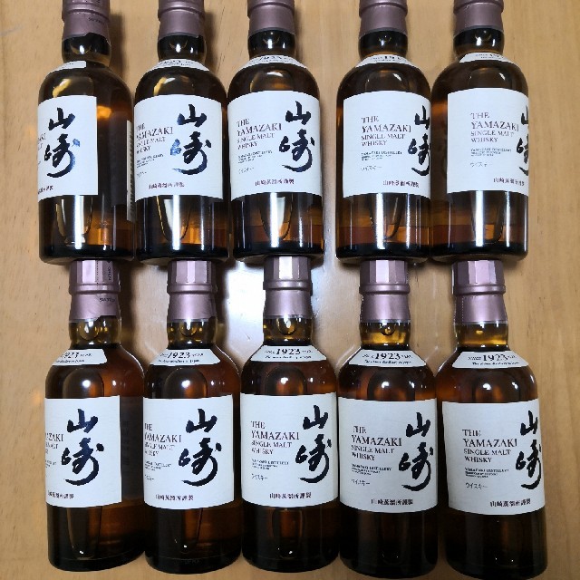 山崎 ウイスキー 10本 180ml-