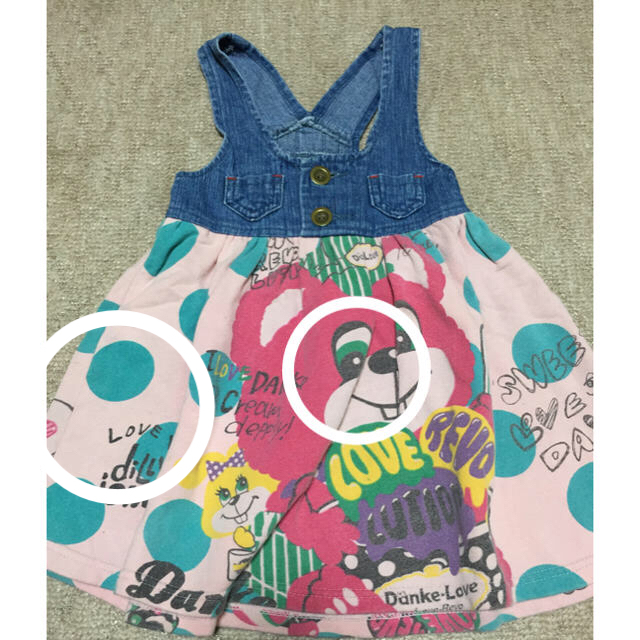 LOVE REVOLUTION(ラブレボリューション)のめろ様 専用 キッズ/ベビー/マタニティのキッズ服女の子用(90cm~)(ワンピース)の商品写真