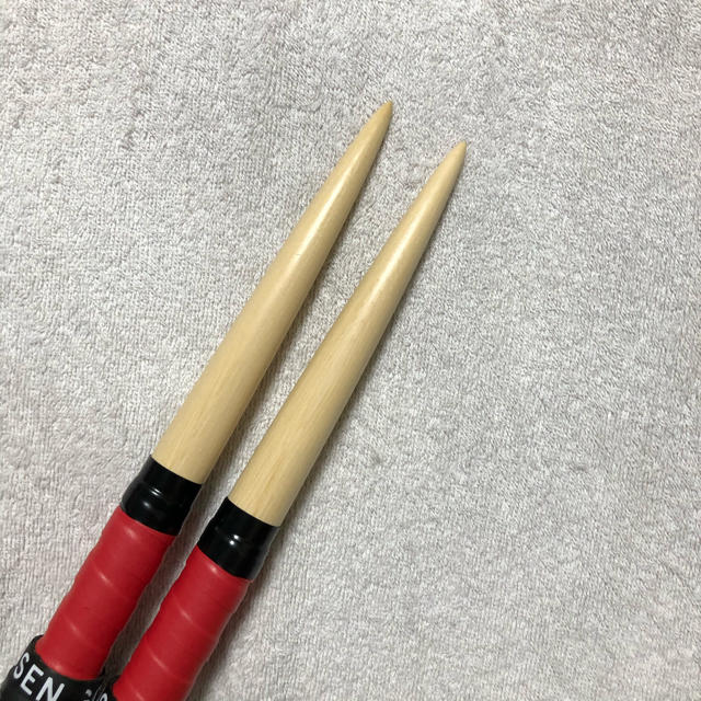 【新品未使用】太鼓の達人マイバチ米ヒバ【万能型】 楽器の打楽器(その他)の商品写真