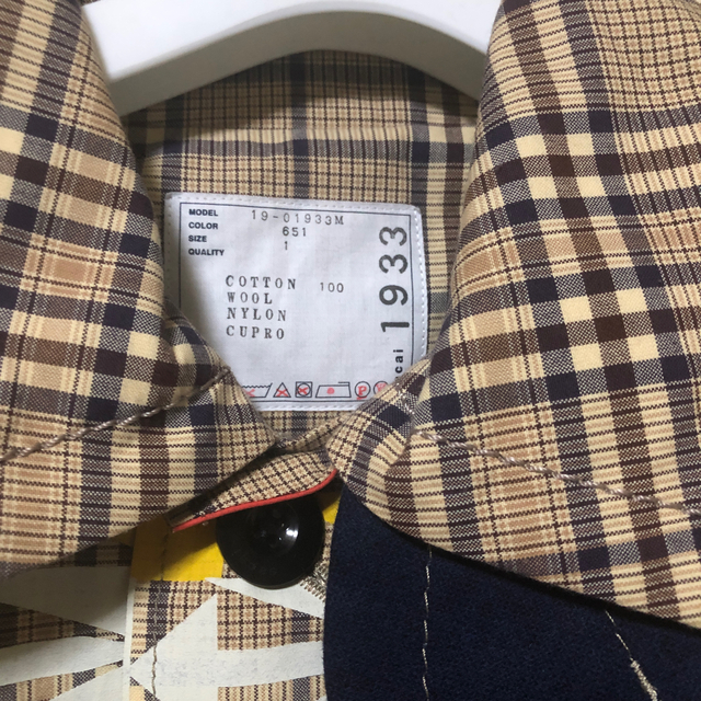 sacai(サカイ)のsacai PENDLETON   メンズのジャケット/アウター(テーラードジャケット)の商品写真