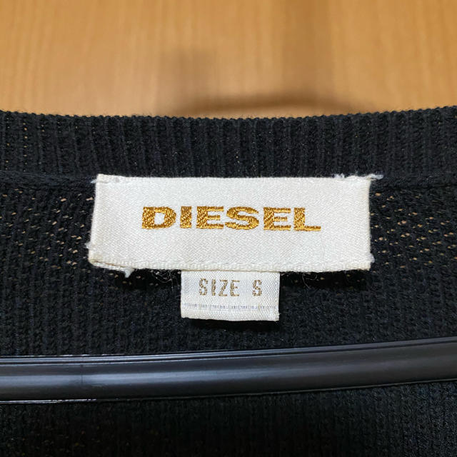DIESEL(ディーゼル)のdiesle カーディガン(黒) レディースのトップス(カーディガン)の商品写真