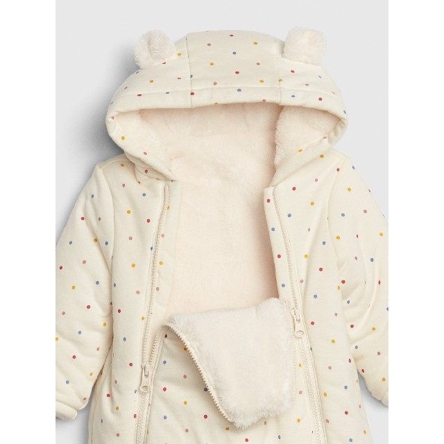 babyGAP(ベビーギャップ)の☆美品☆【ベビーギャップ】カバーオール／ジャンプスーツ／アウター 60 キッズ/ベビー/マタニティのベビー服(~85cm)(カバーオール)の商品写真