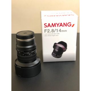 ソニー(SONY)の【美品】サムヤン  SAMYANG 14mm F2.8 eマウント レンズ(レンズ(単焦点))