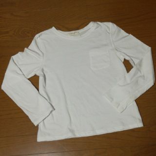 セポ(CEPO)の白ロンT　 ニット下からのチラ見せに(Tシャツ(長袖/七分))