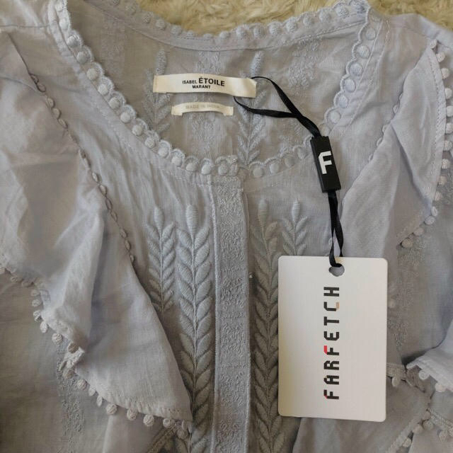 Isabel Marant(イザベルマラン)の【新品】金子 綾さん 着用  ISABEL MARANT ÉTOILE ブラウス レディースのトップス(シャツ/ブラウス(長袖/七分))の商品写真