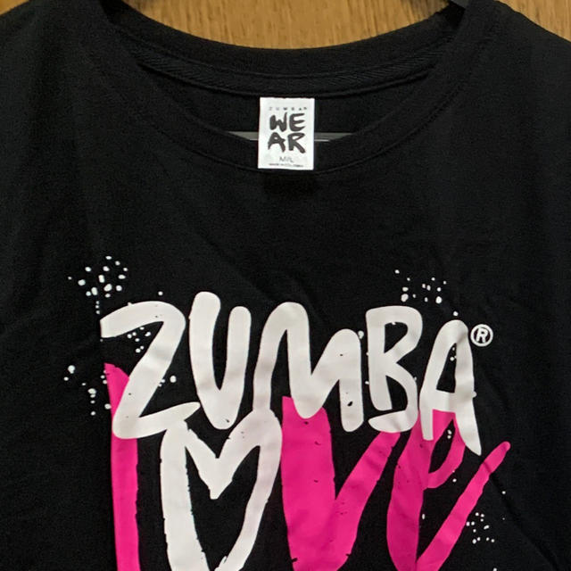 専用　ZUMBA Tシャツ　2枚 スポーツ/アウトドアのスポーツ/アウトドア その他(ダンス/バレエ)の商品写真