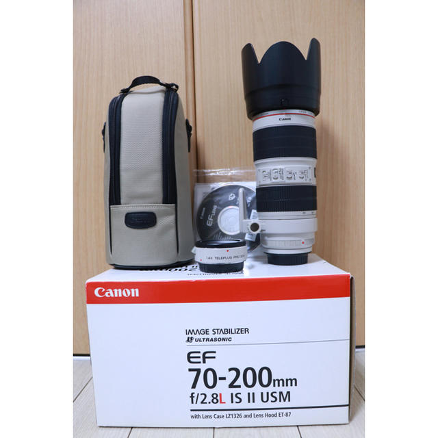 Canon EF70-200mm F2.8L ISⅡUSM 美品未記入保証書付