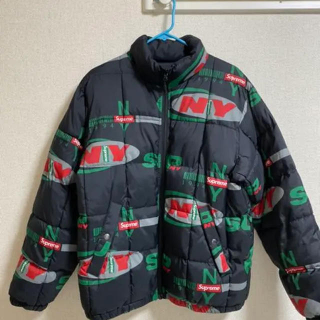 Supreme ダウン NY Reversible Puffy Jacket