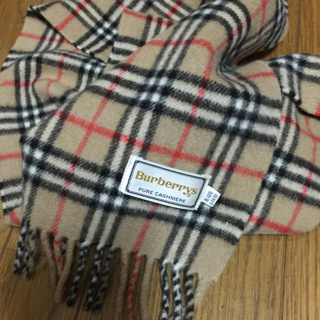 BURBERRY カシミヤ100％マフラー - マフラー