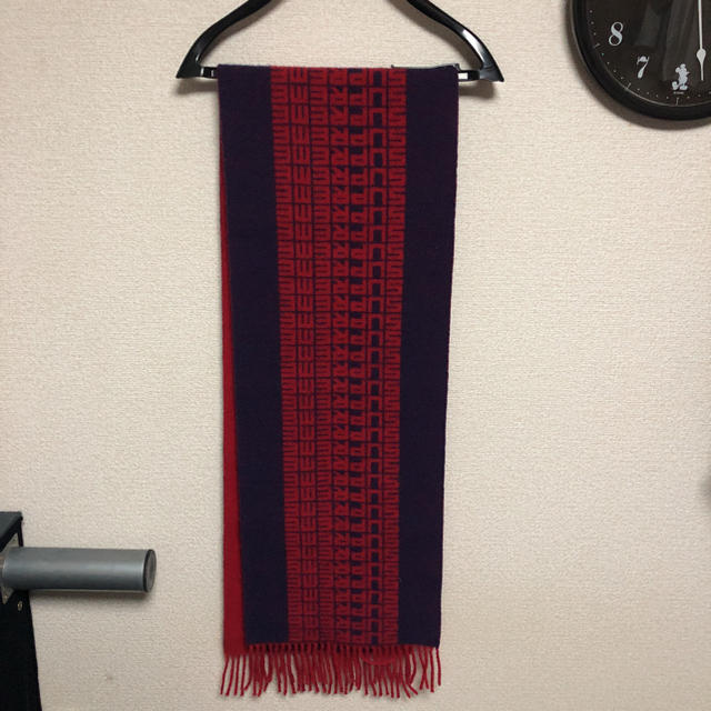 【新品】17FW Fuck Wool Scarf Red