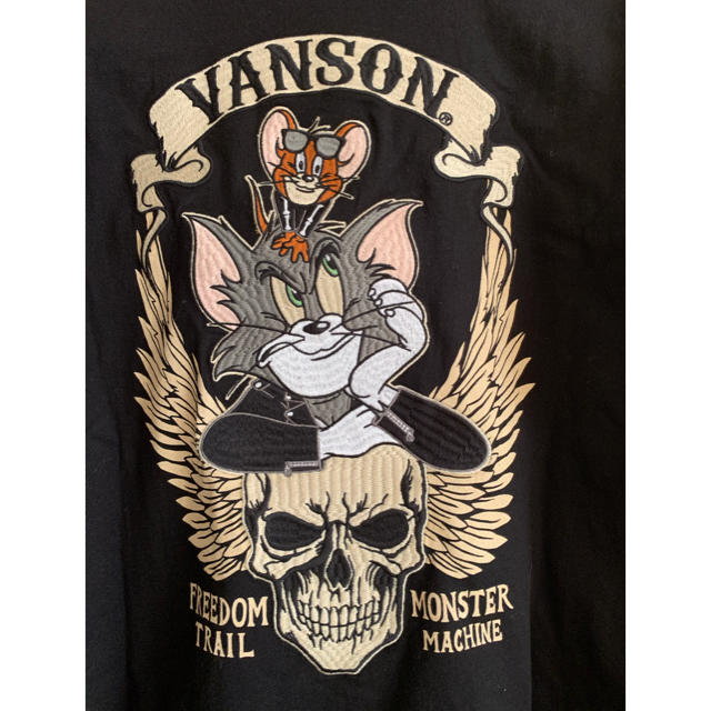 VANSON(バンソン)のVANSON ✖️ トム&ジェリー　コラボ長そでTシャツ メンズのトップス(Tシャツ/カットソー(七分/長袖))の商品写真